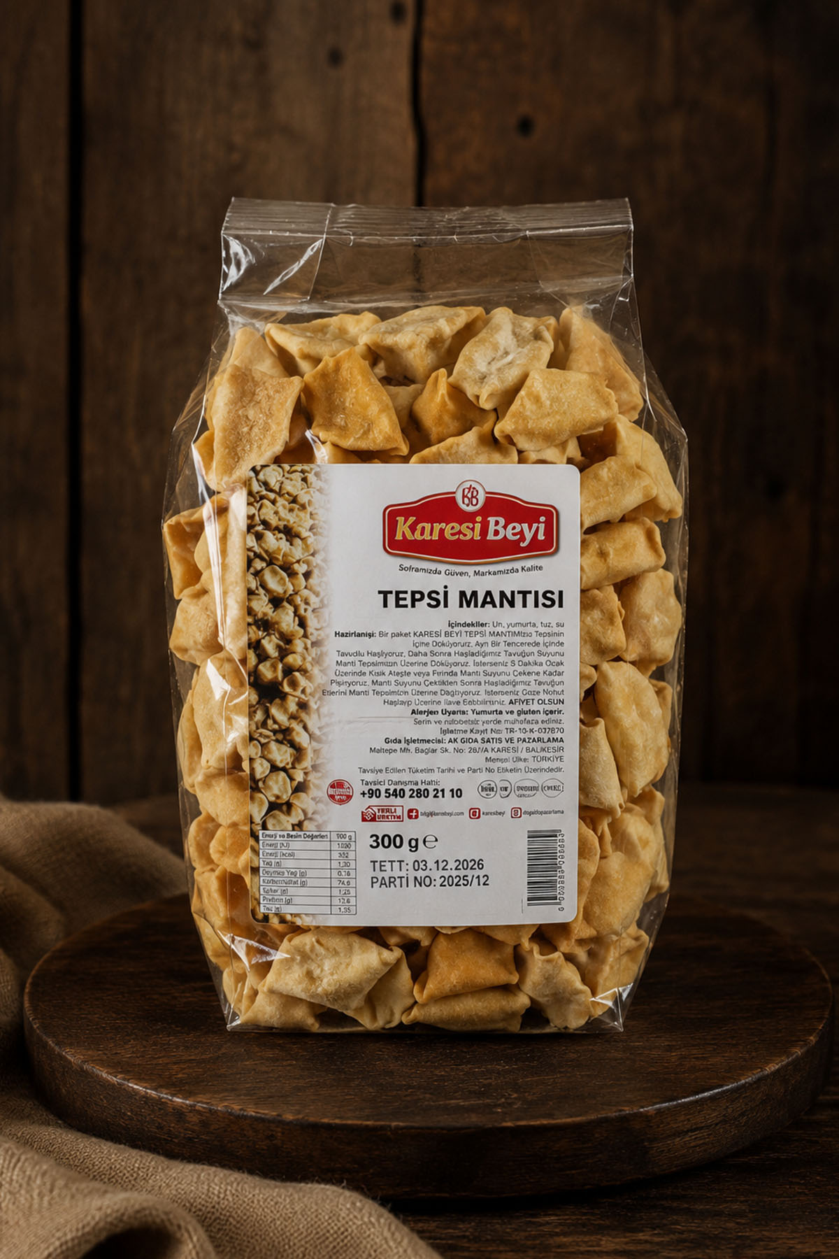 Tepsi Mantısı