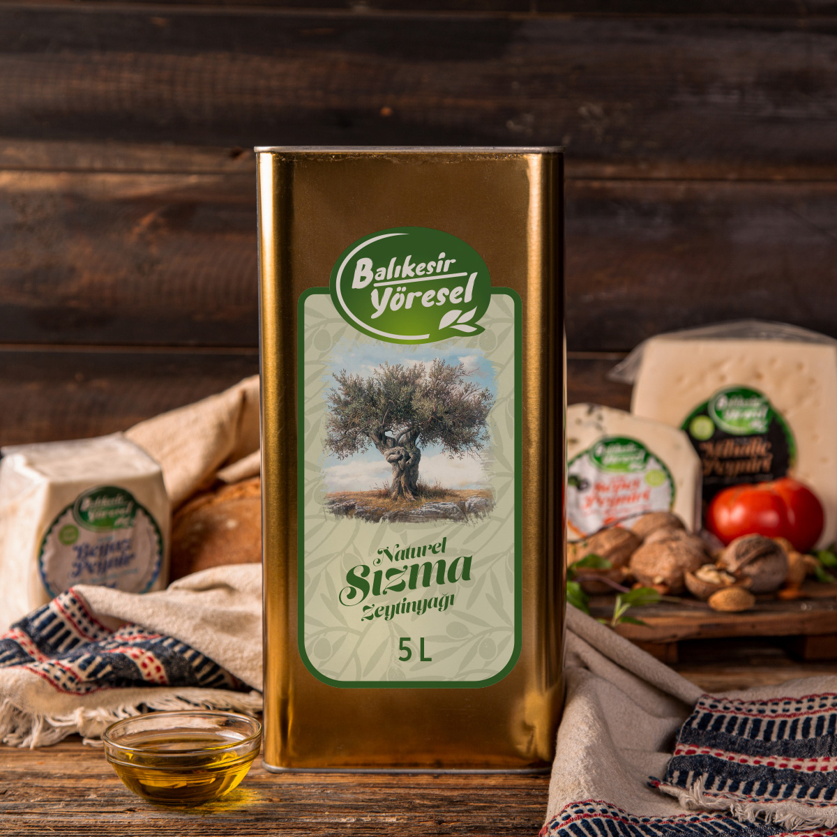Naturel Sızma Zeytinyağı 5lt
