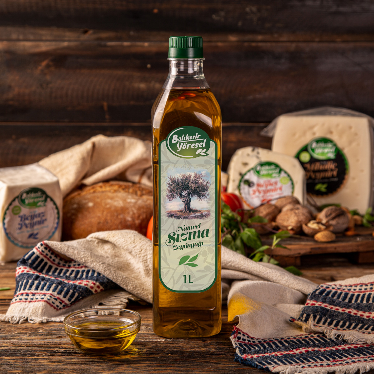 Naturel Sızma Zeytinyağı 1lt
